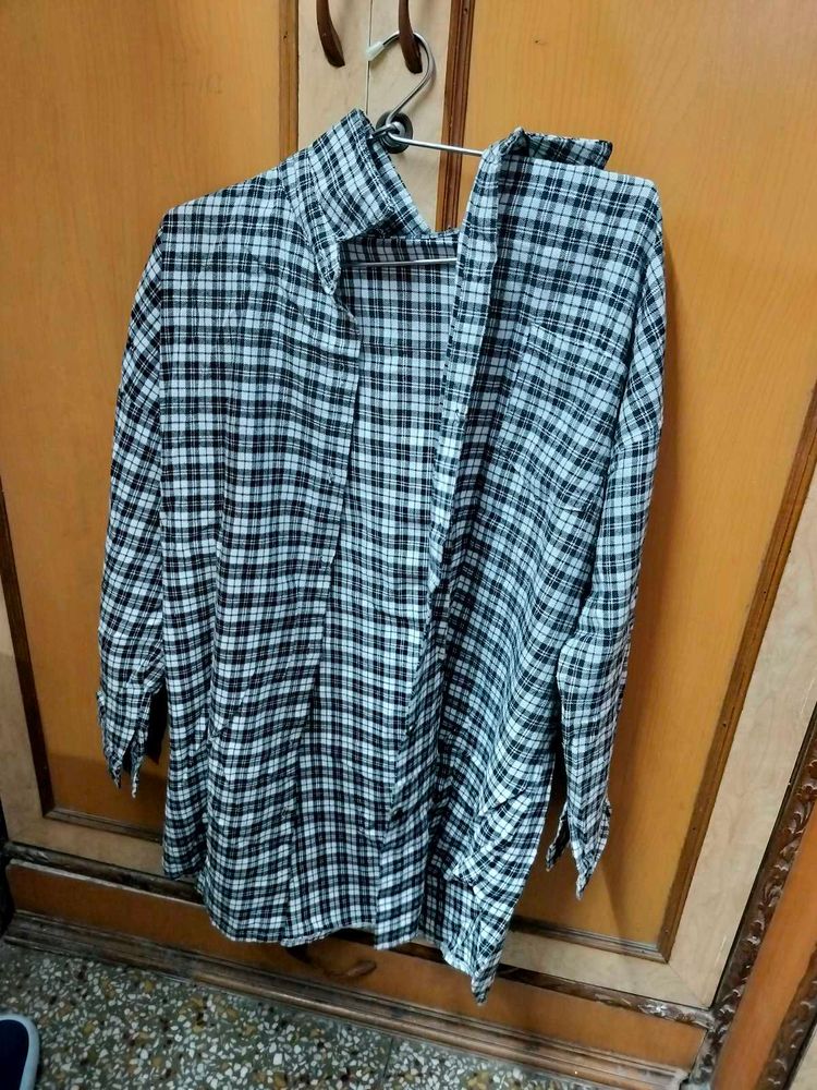 Checkered Semi Winter Shirt