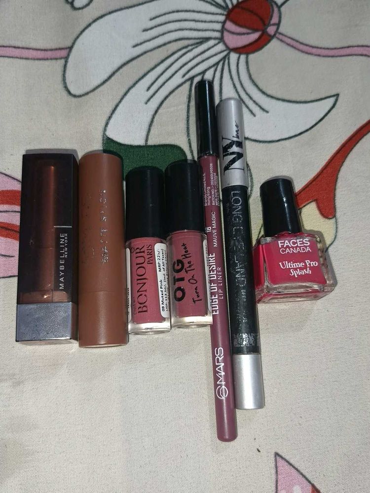 Combo Of 7 Make Up Products