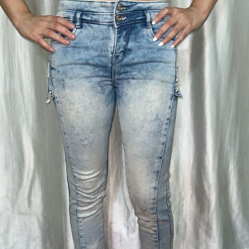Low Waist Skinny Denim