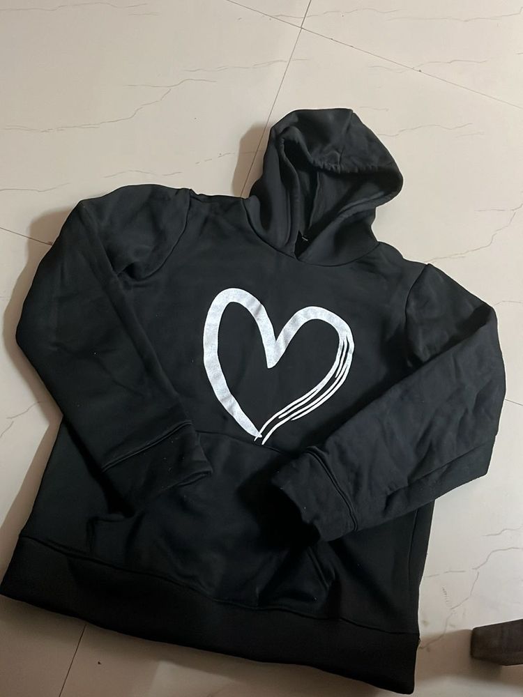 Unisex Black Hoodie