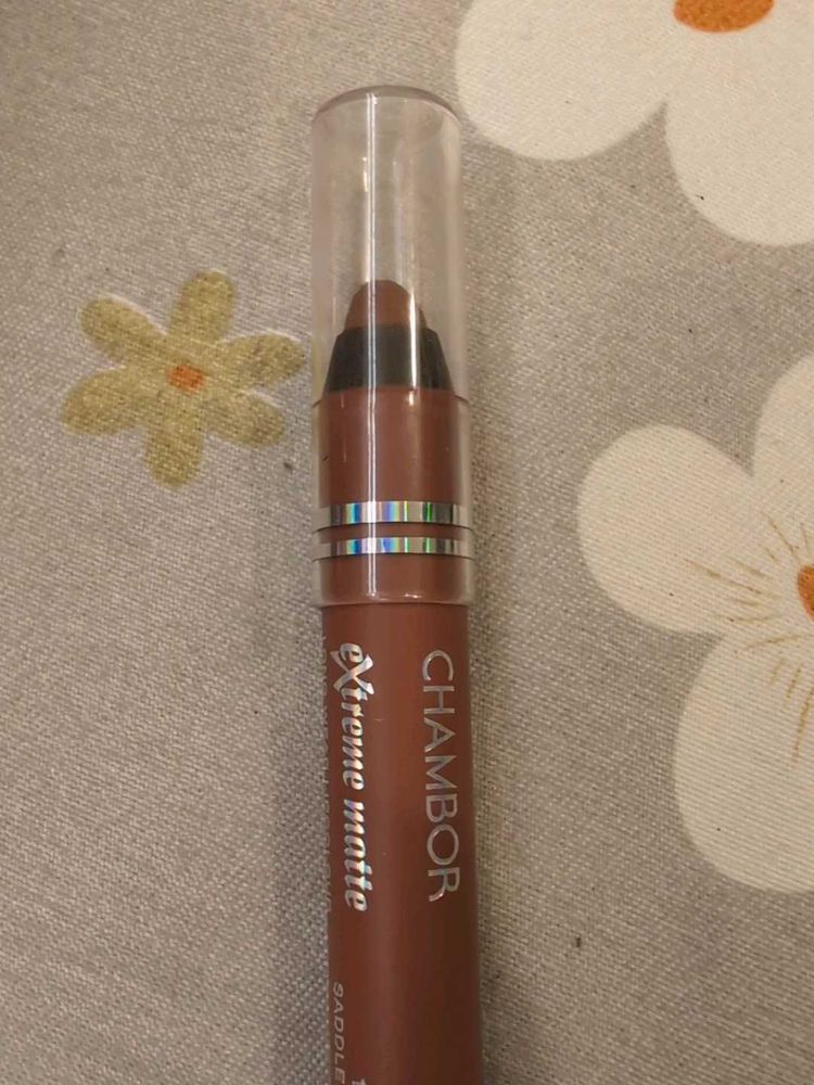 Chambor Xtreme Matte Lipstick Saddle Brown