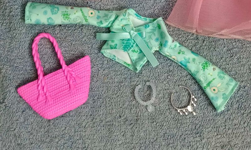 Doll Dress With Accessories