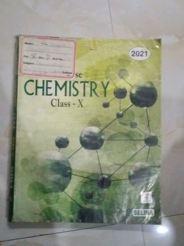 CONCISE CHEMISTRY CLASS 10TH ICSE BOOK