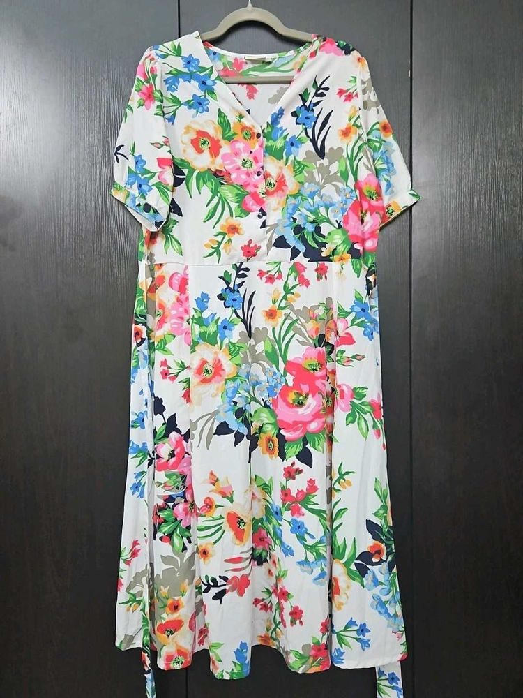 Floral Print Dress