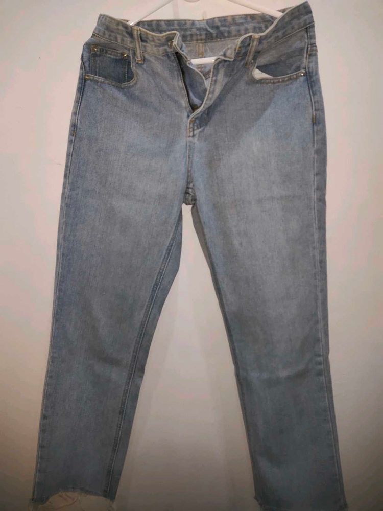 Straight Fight Jeans, Brought From A Normal Market