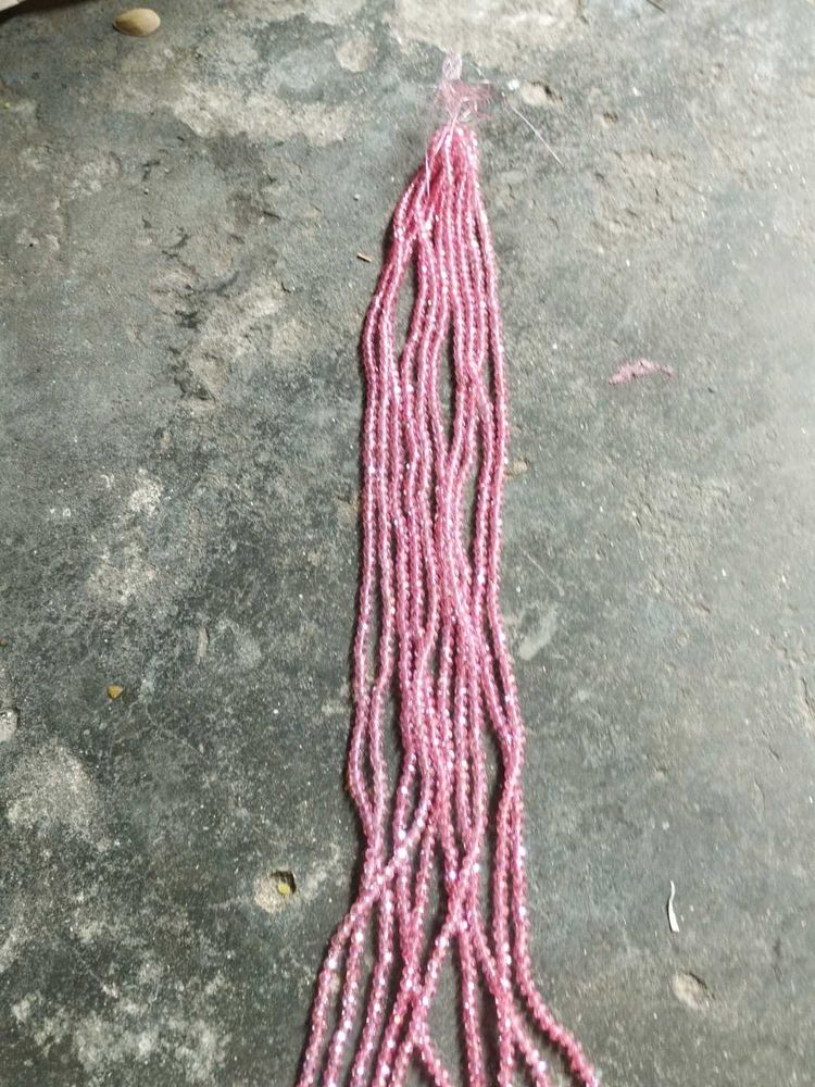 Pink Beaded