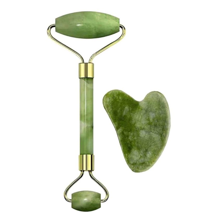 Jade Roller &amp; Gua Sha Set