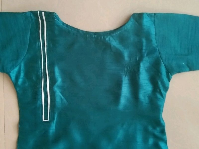 Turquoise Kurti Size: Medium
