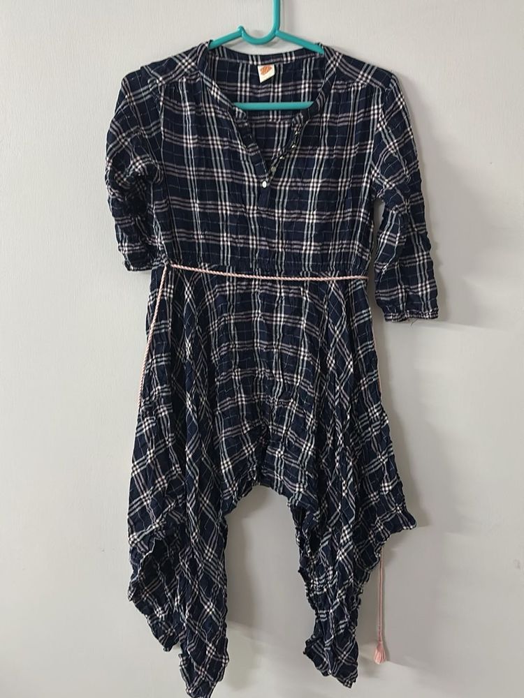 plaid dress