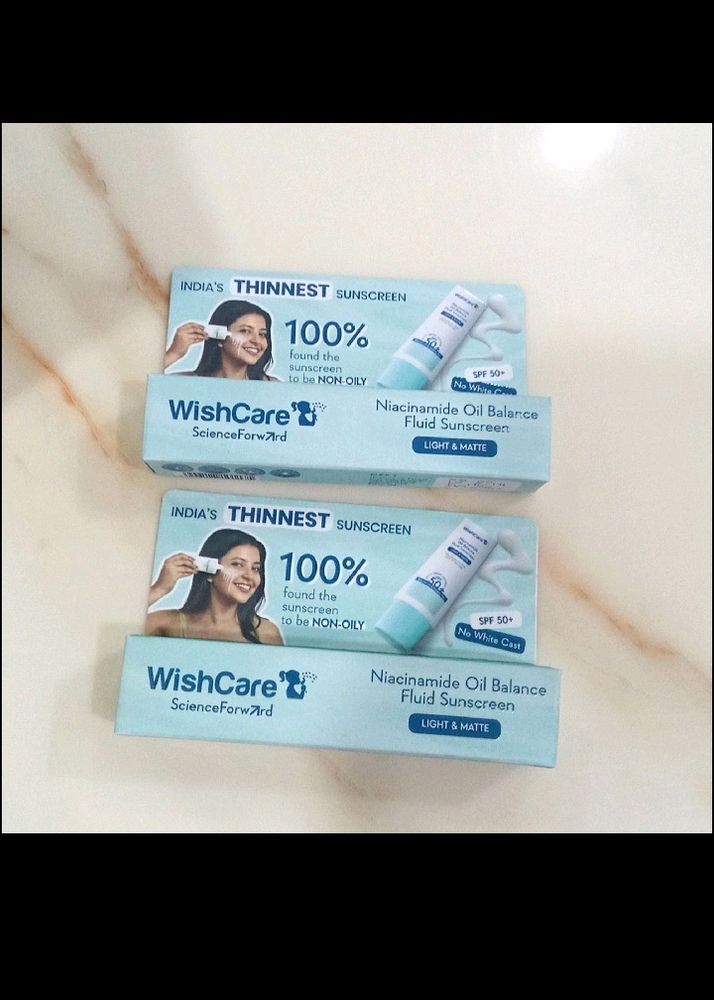 Wishcare sunscreens 2pc
