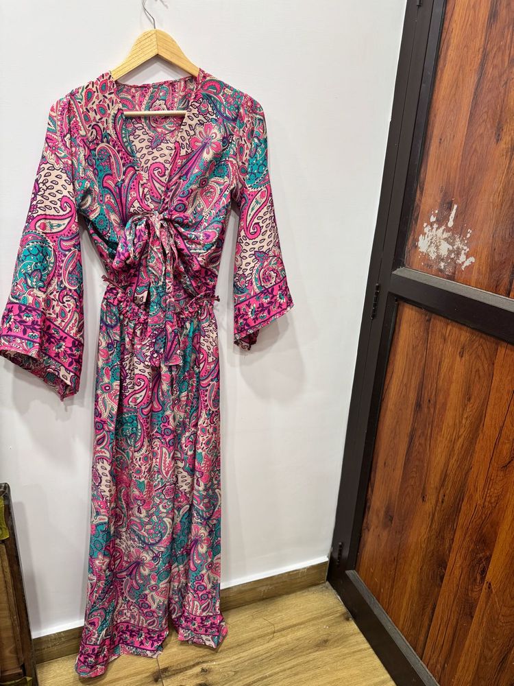 Pink Co-Ord Set Korean Goa