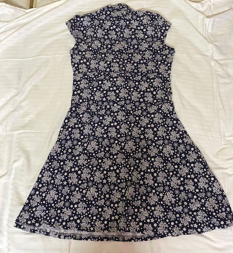 Floral Print Mini Dress