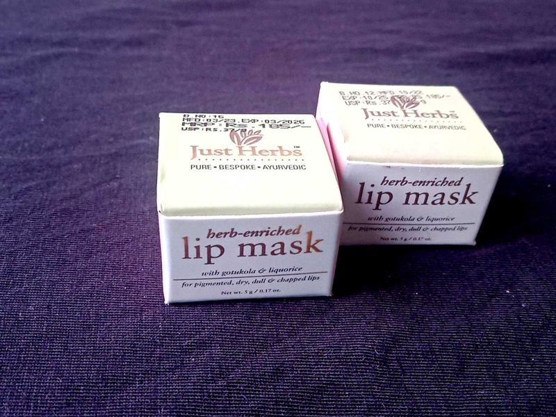 Just Herbs Lip Masks