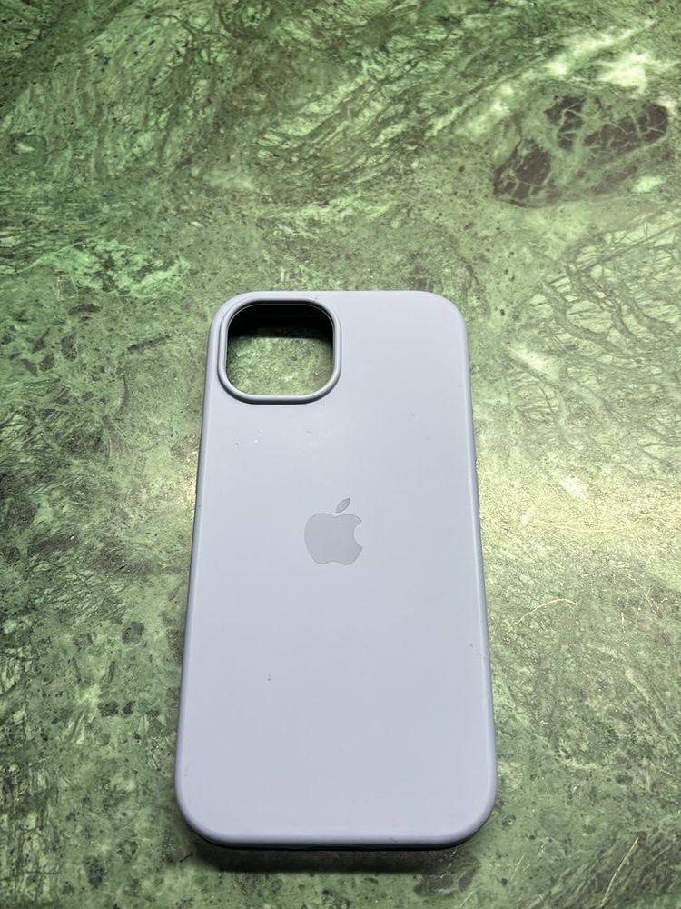 iPhone 15 Silicon Case Light Blue