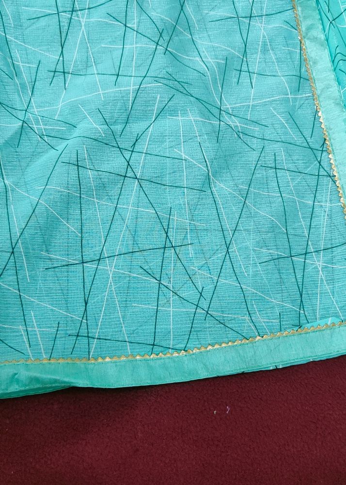 New Saree With Blause