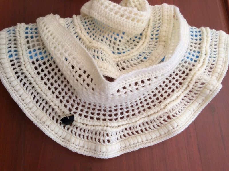 Crochet Intricate Handmade Scarf