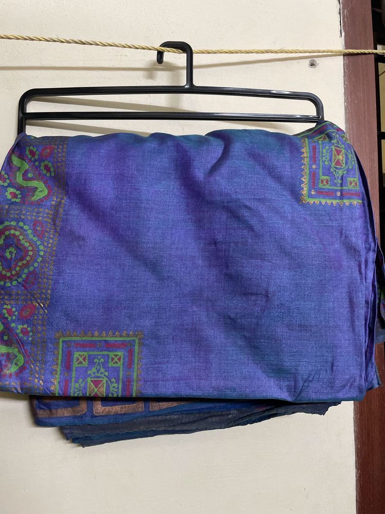 Dual Shade Saree