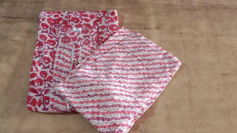 Cotton Kurta Set