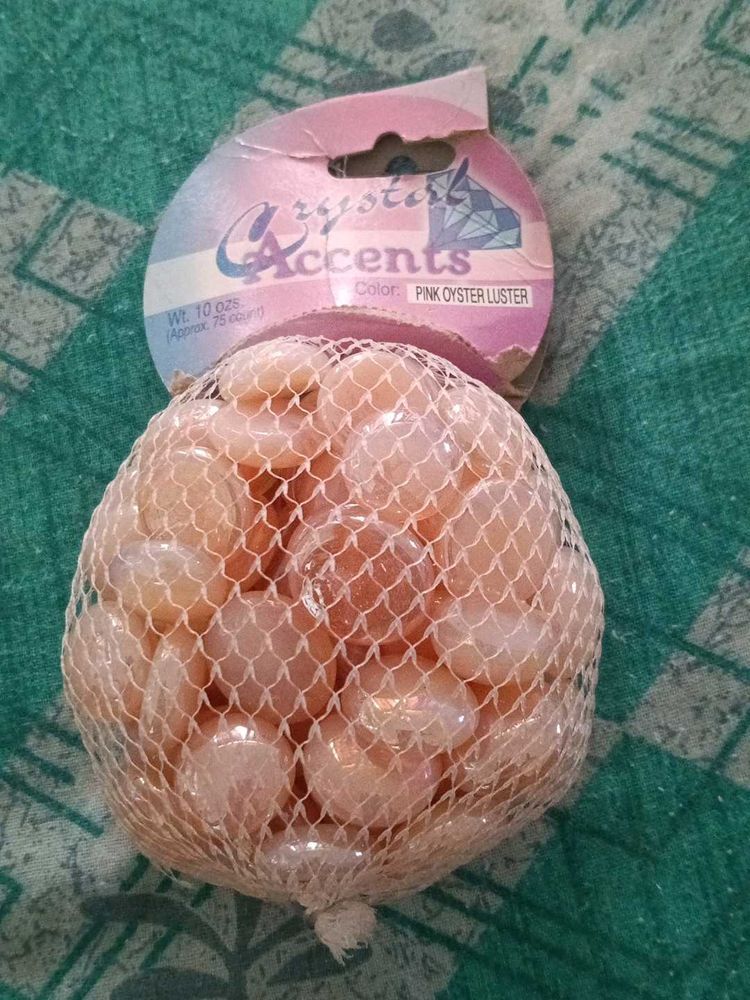 Pink Oyster Crystals