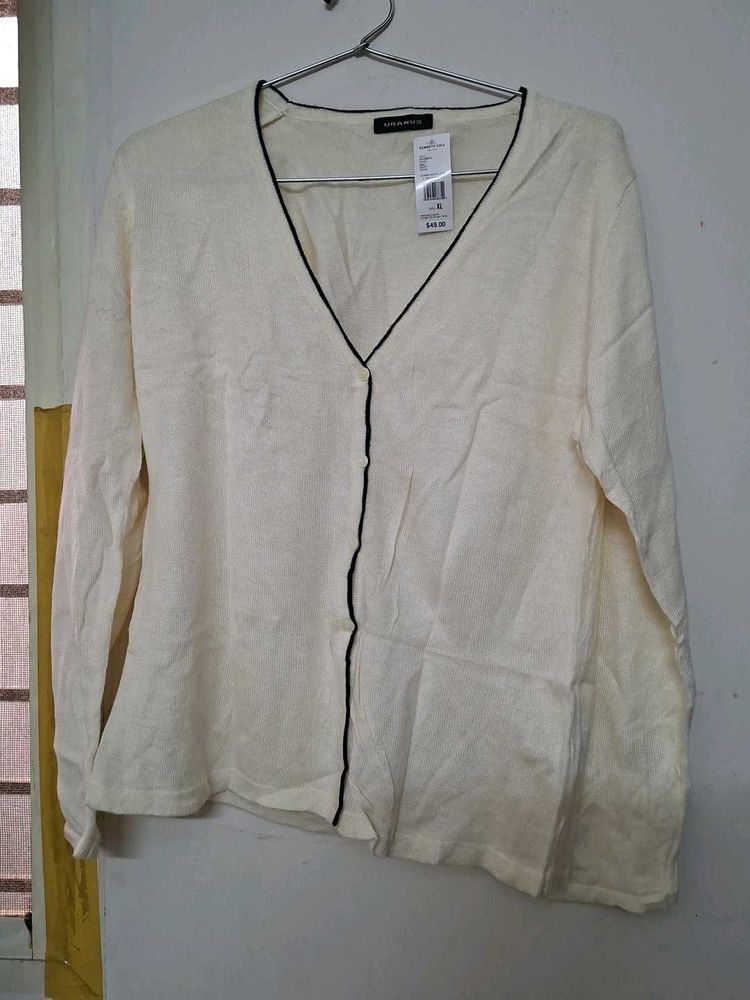 Elegant Cream Cardigan