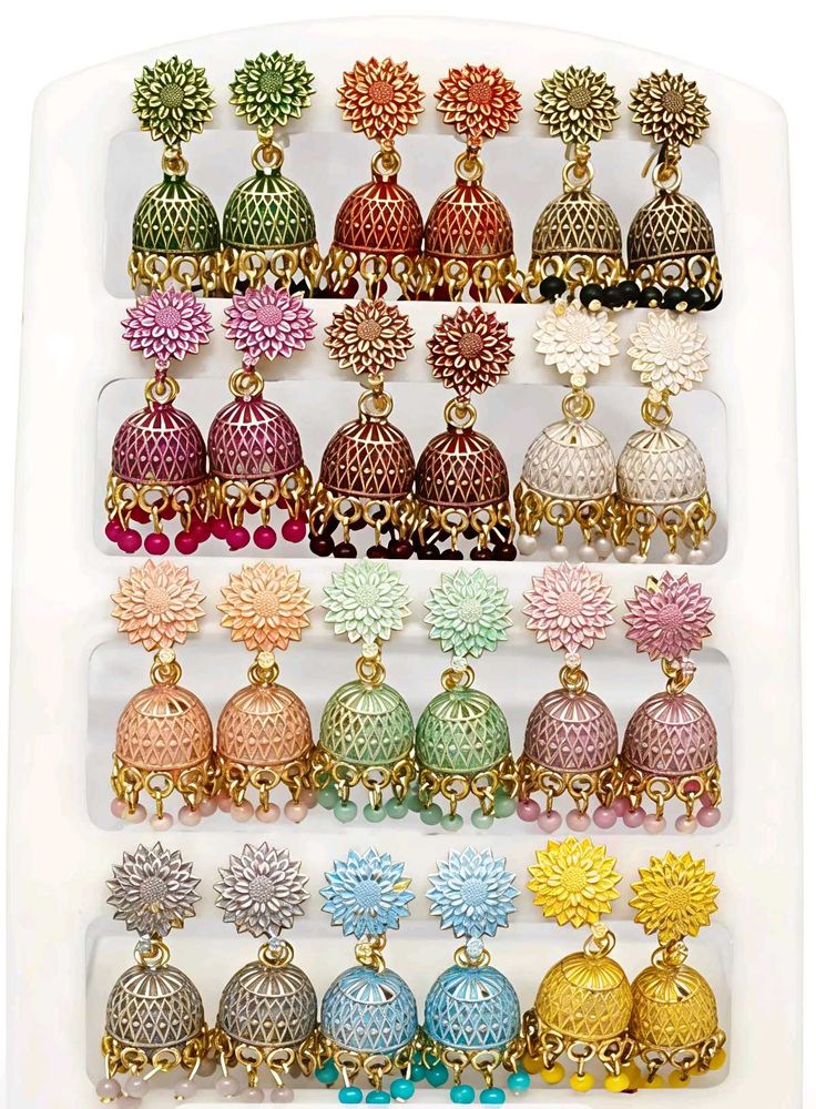 Colorful Jhumka Earring Collection