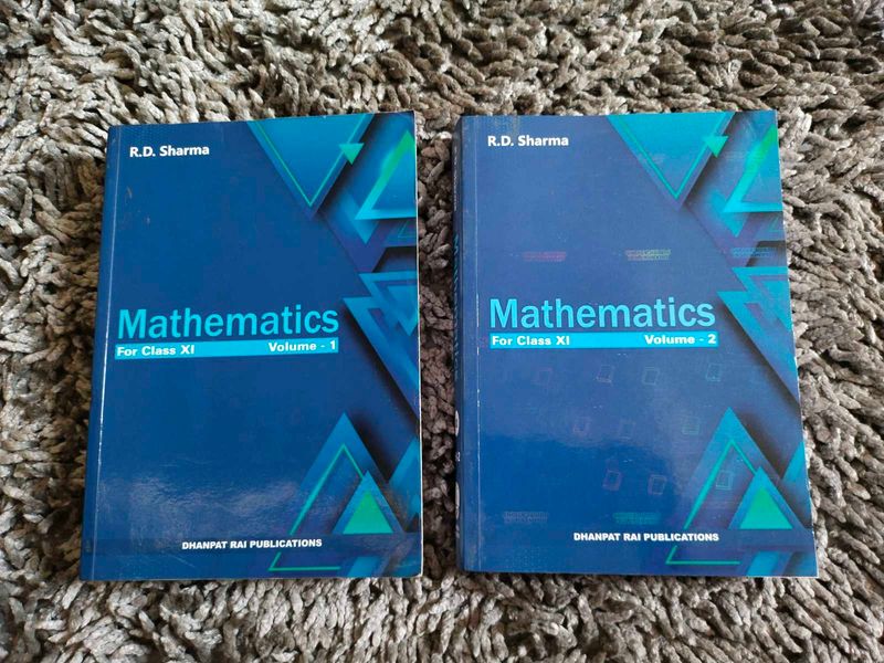 R.D. SHARMA CLASS 11 BOTH VOL 1&amp;2