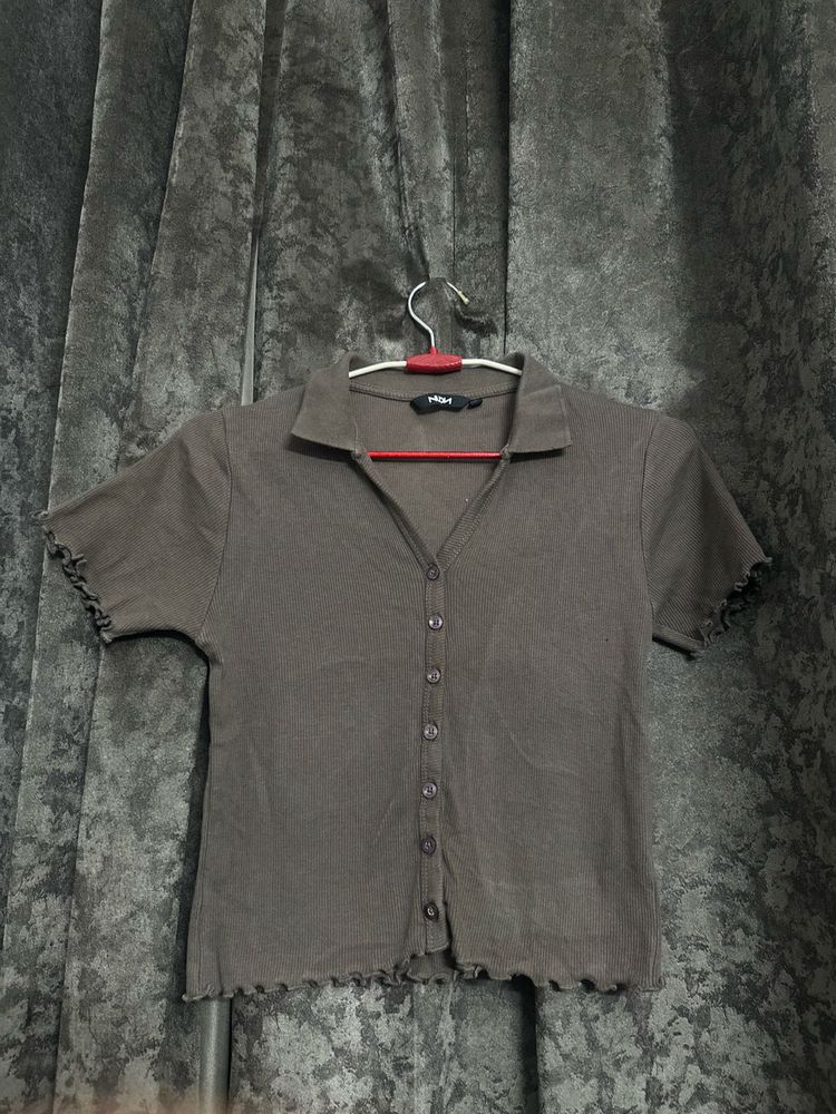 Cute Brown Top