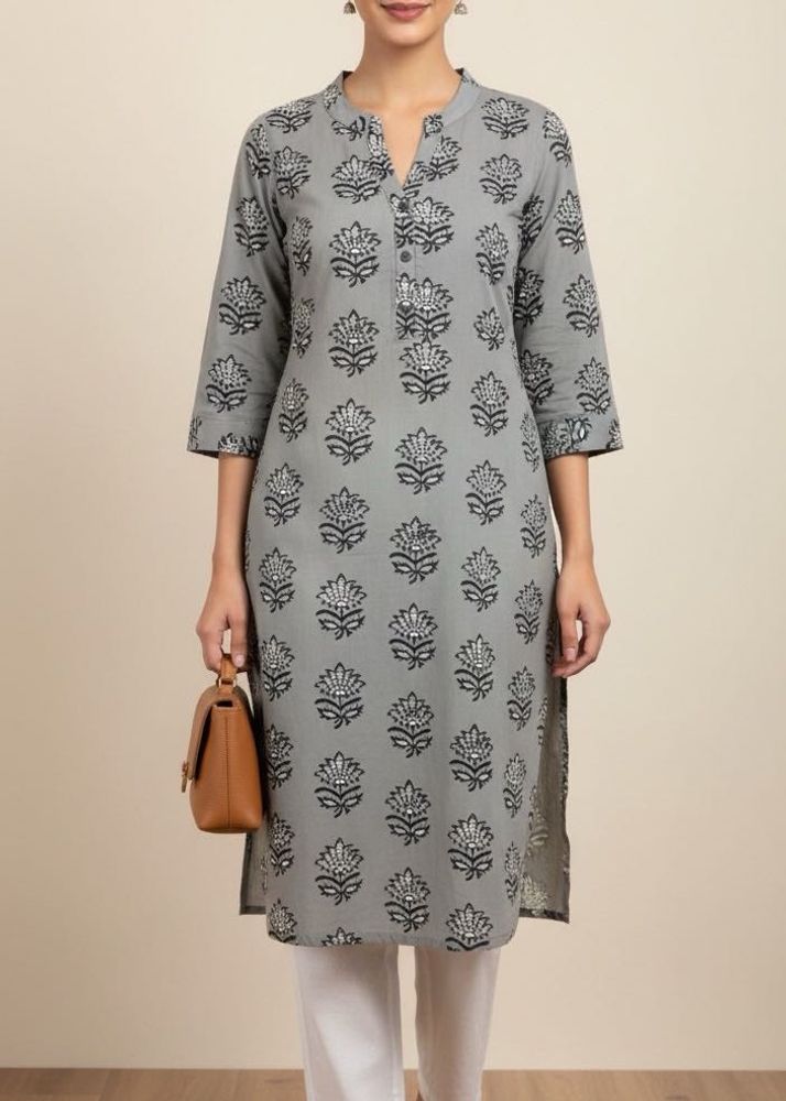 Westside Floral Print Kurta