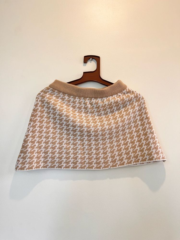 woolen Mini Skirt (xs)
