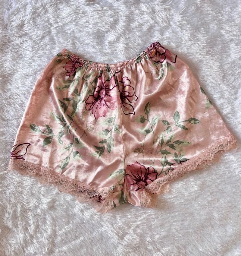Urbanic Satin Lounge Shorts