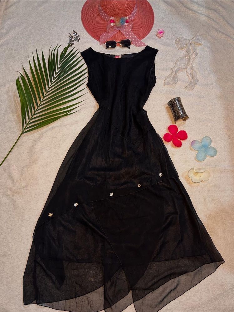 Black A Line Dress🖤