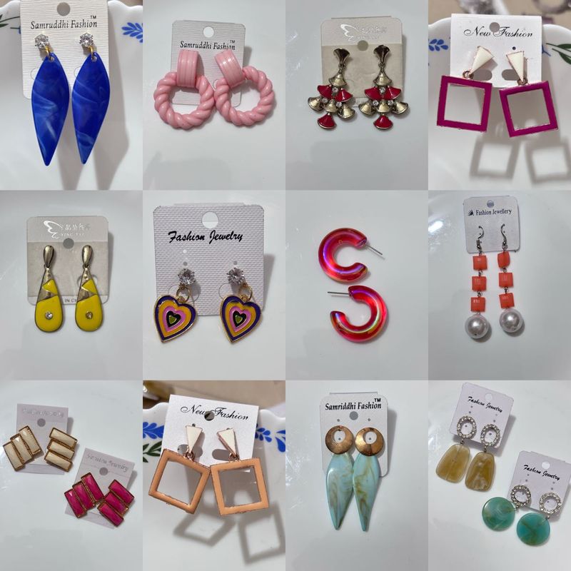 Any 5 Earrings At Its Best Price 😍❤️ Order Now
