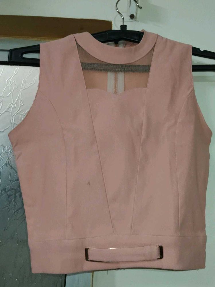 Blush Sleeveless Top