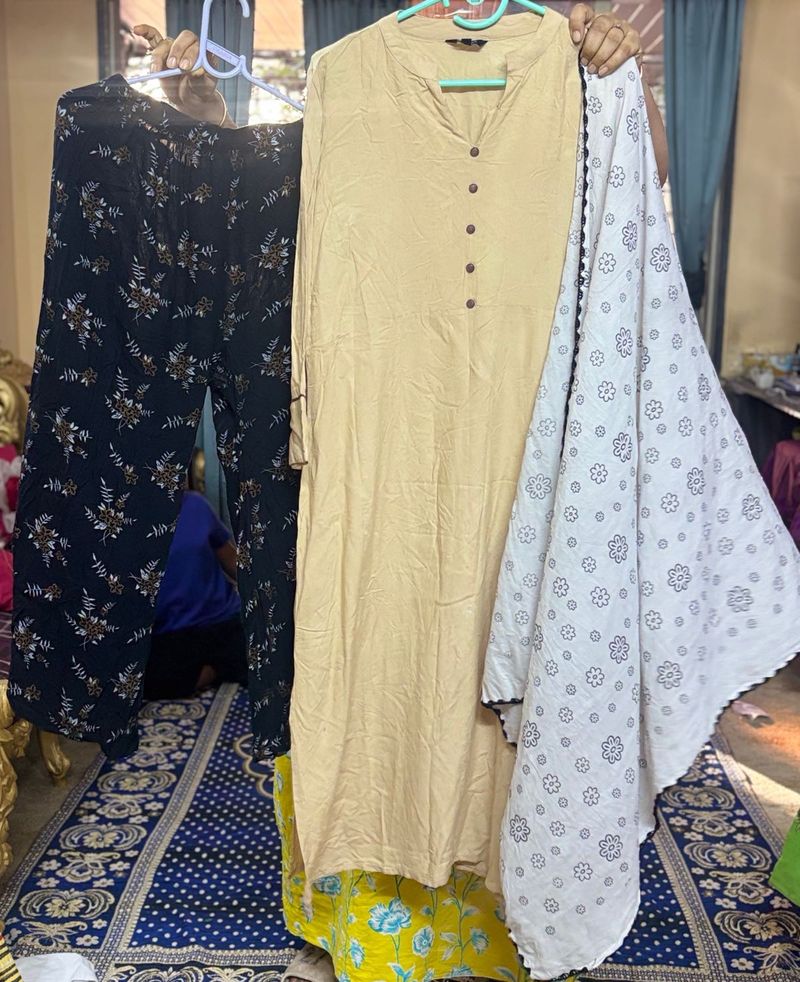 Soft Rayon Kurta Set