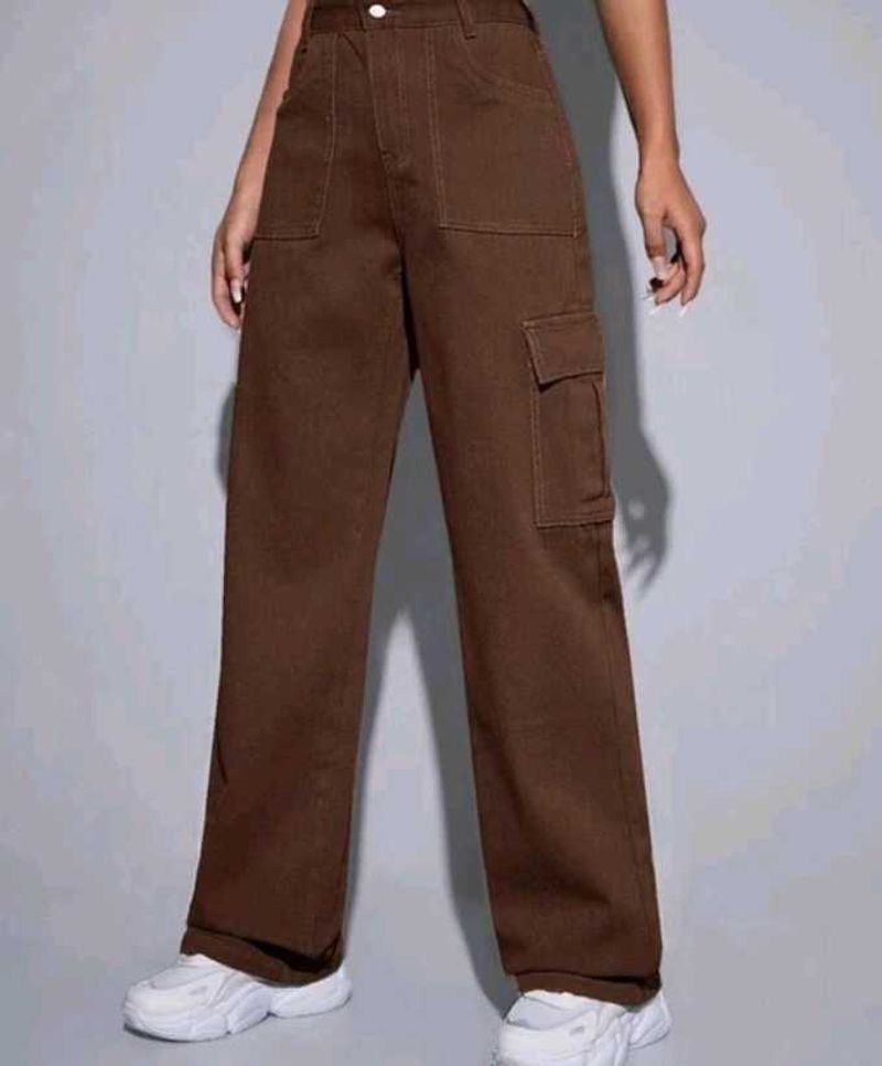 Brown Cargo Pants