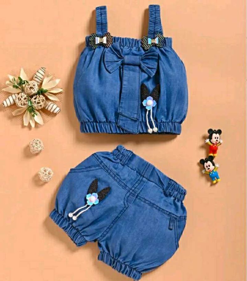 Baby Girl Casual Top &amp; Shorts