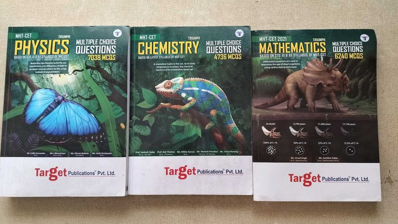 Chemistry Mcqs MHT-CET Target Publications
