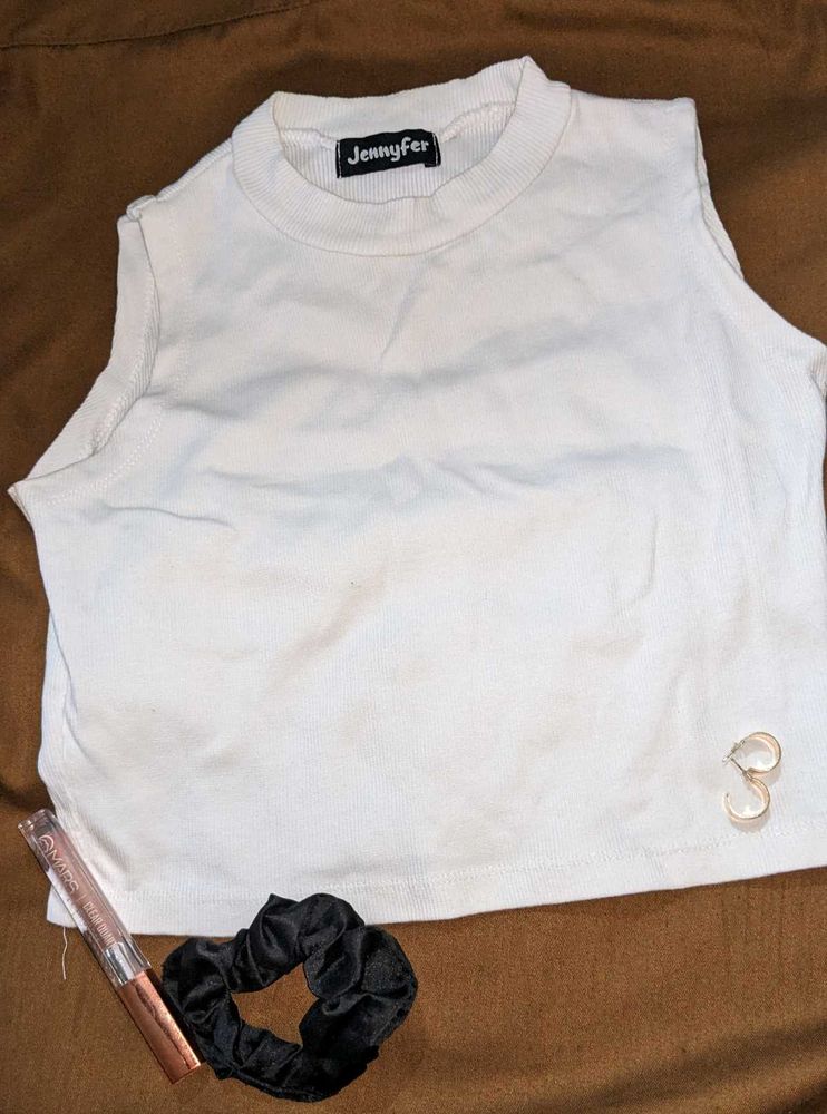 White Causal Tank Top🤍