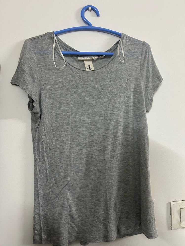 Gray H&amp;M T-Shirt