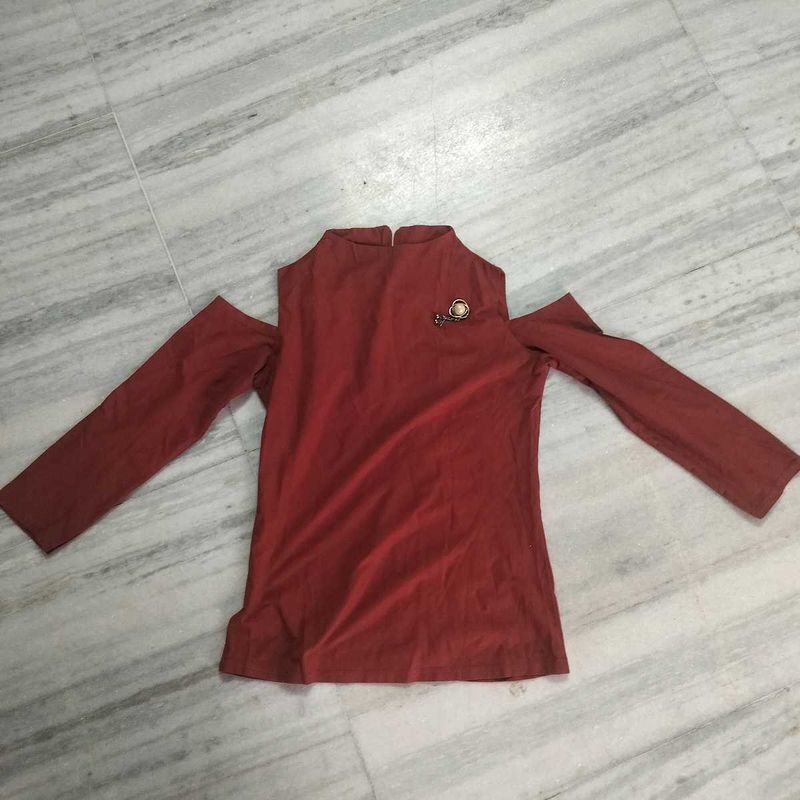 Cold Shoulder Top