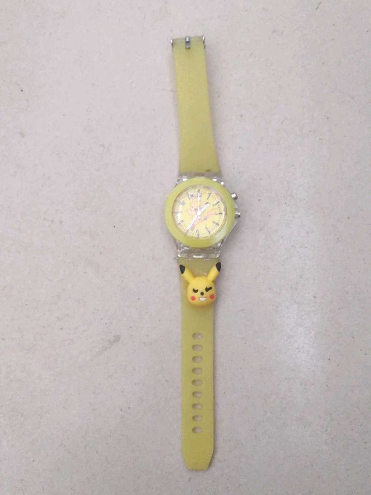 Pikachu Yellow Watch