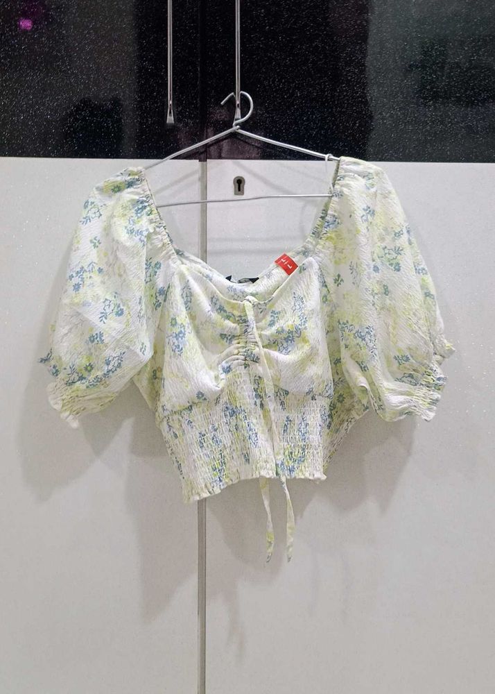 Floral Crop Top