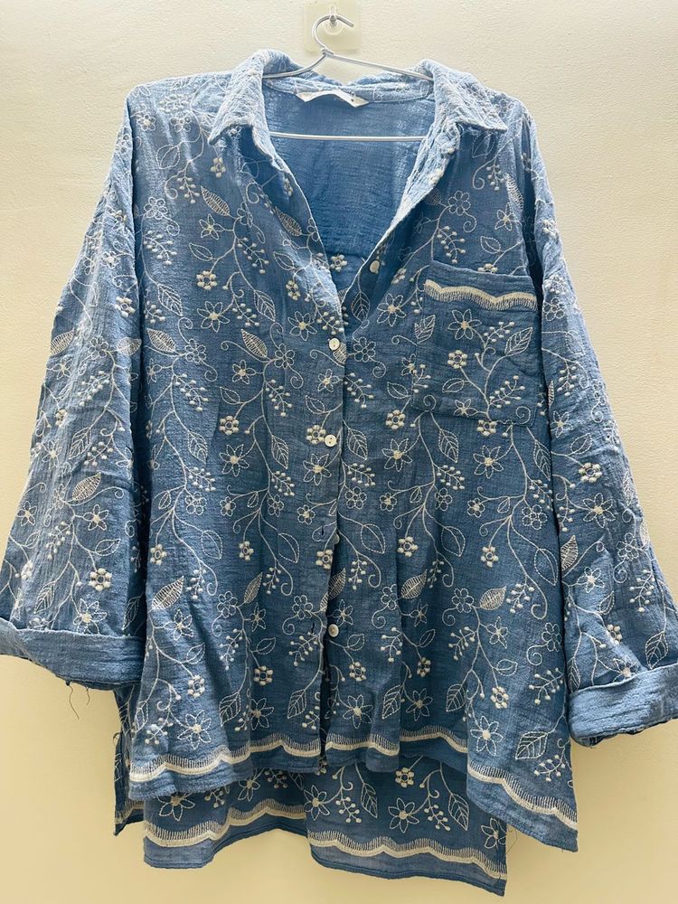 Zara Floral Print Top