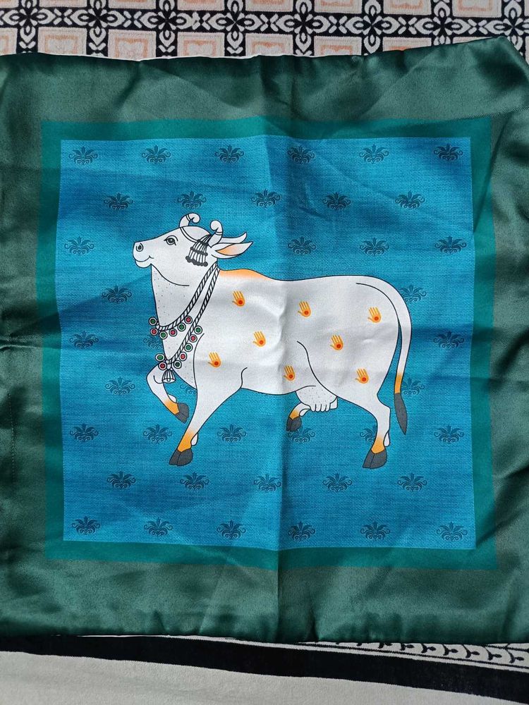 Decorative Cow Print Pillow Cover