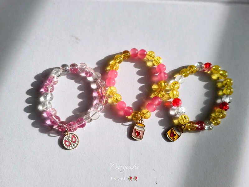 Beaded Charm Bracelets