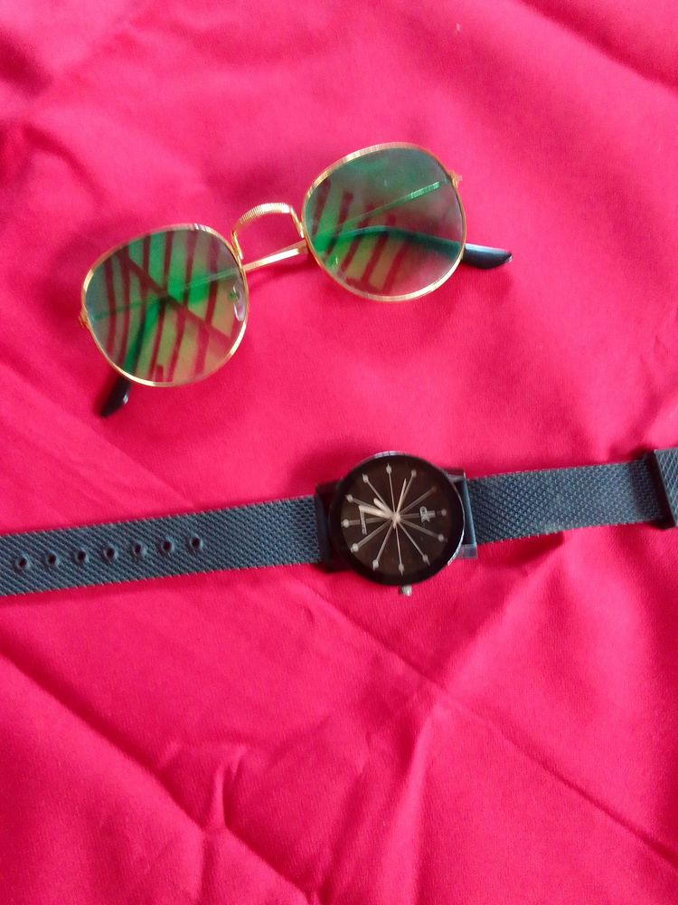 Sunglasses And Watch