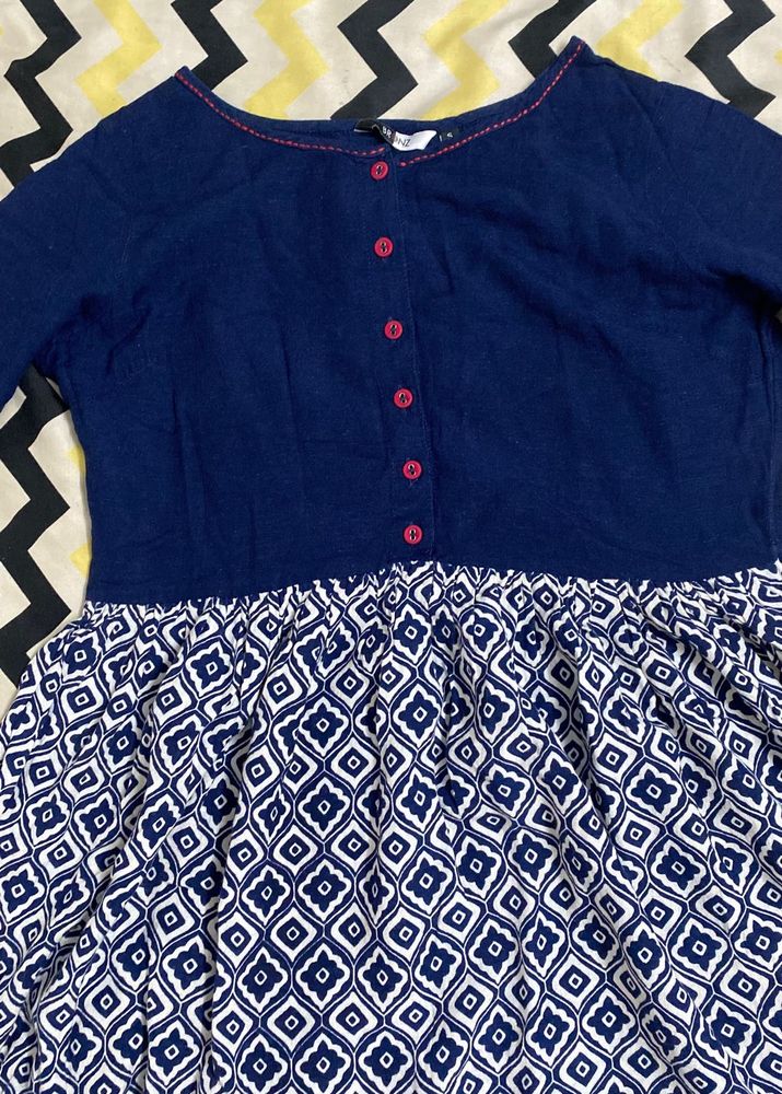 Cute Navy Blue Dress