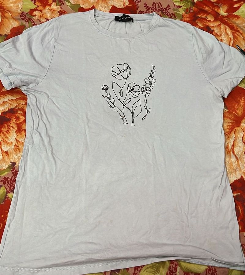 Floral Graphic Tee