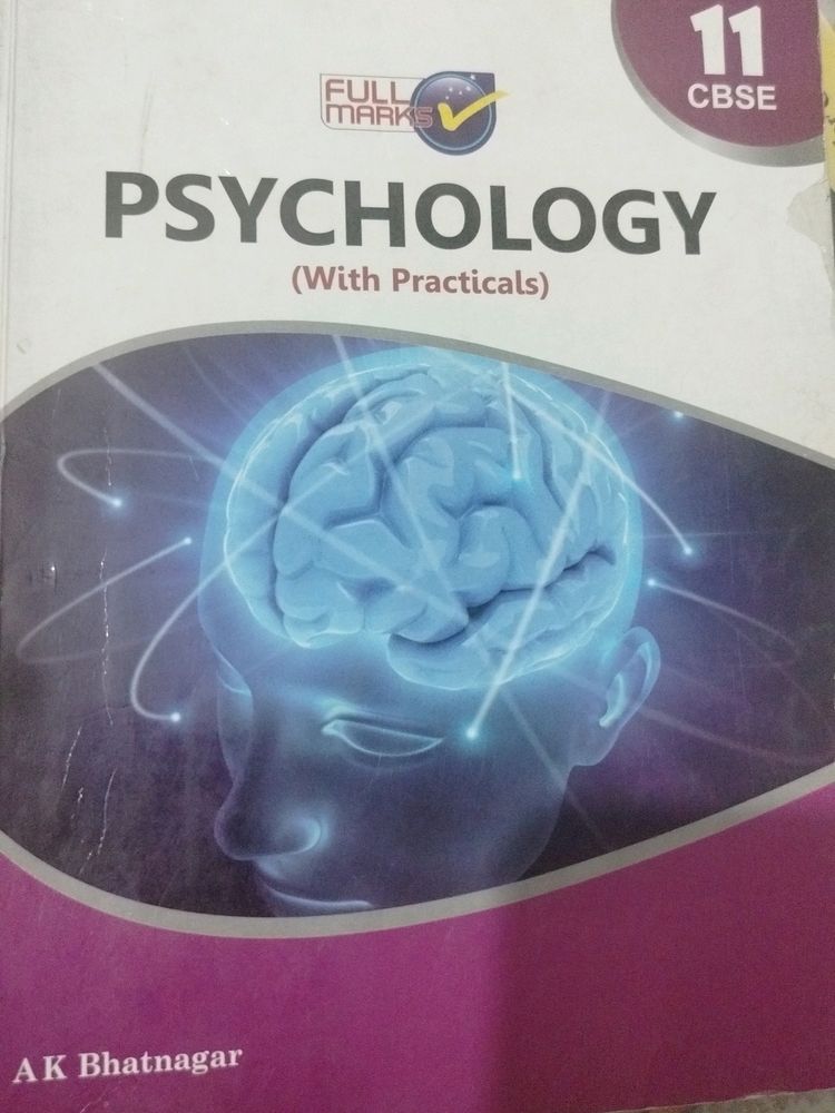Full Marks Psychology With Practicals Class 11