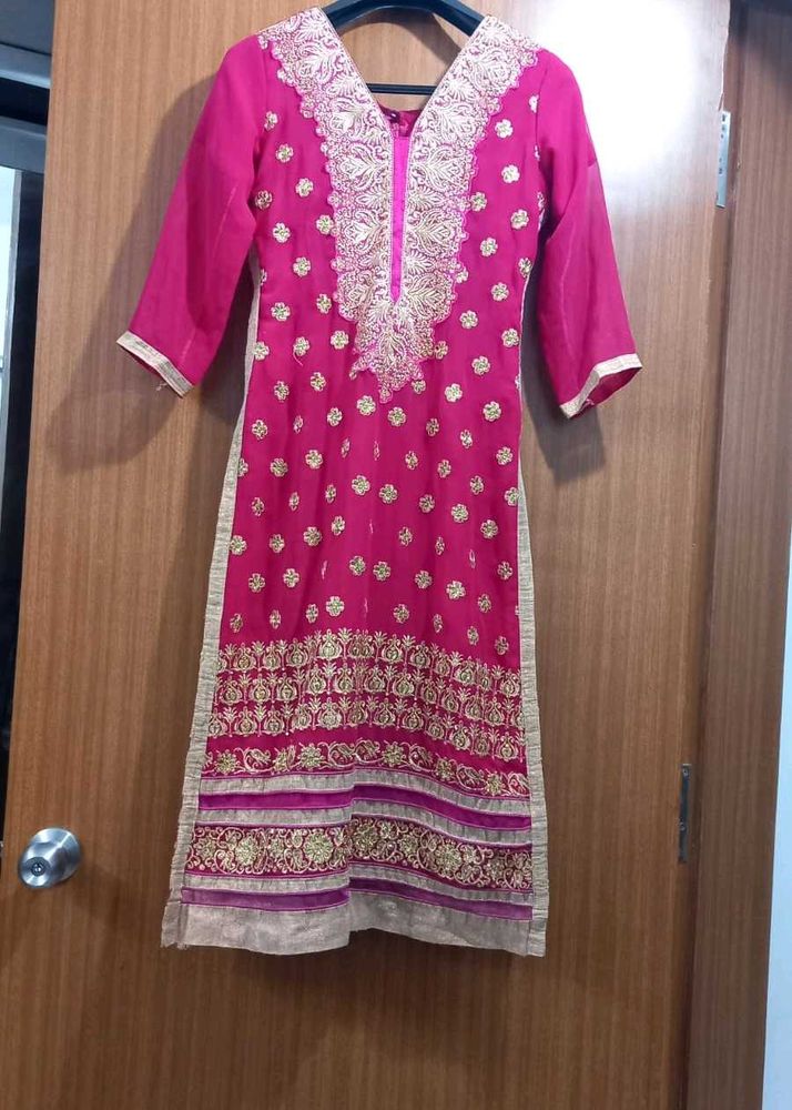 Heavy Pink Dress
